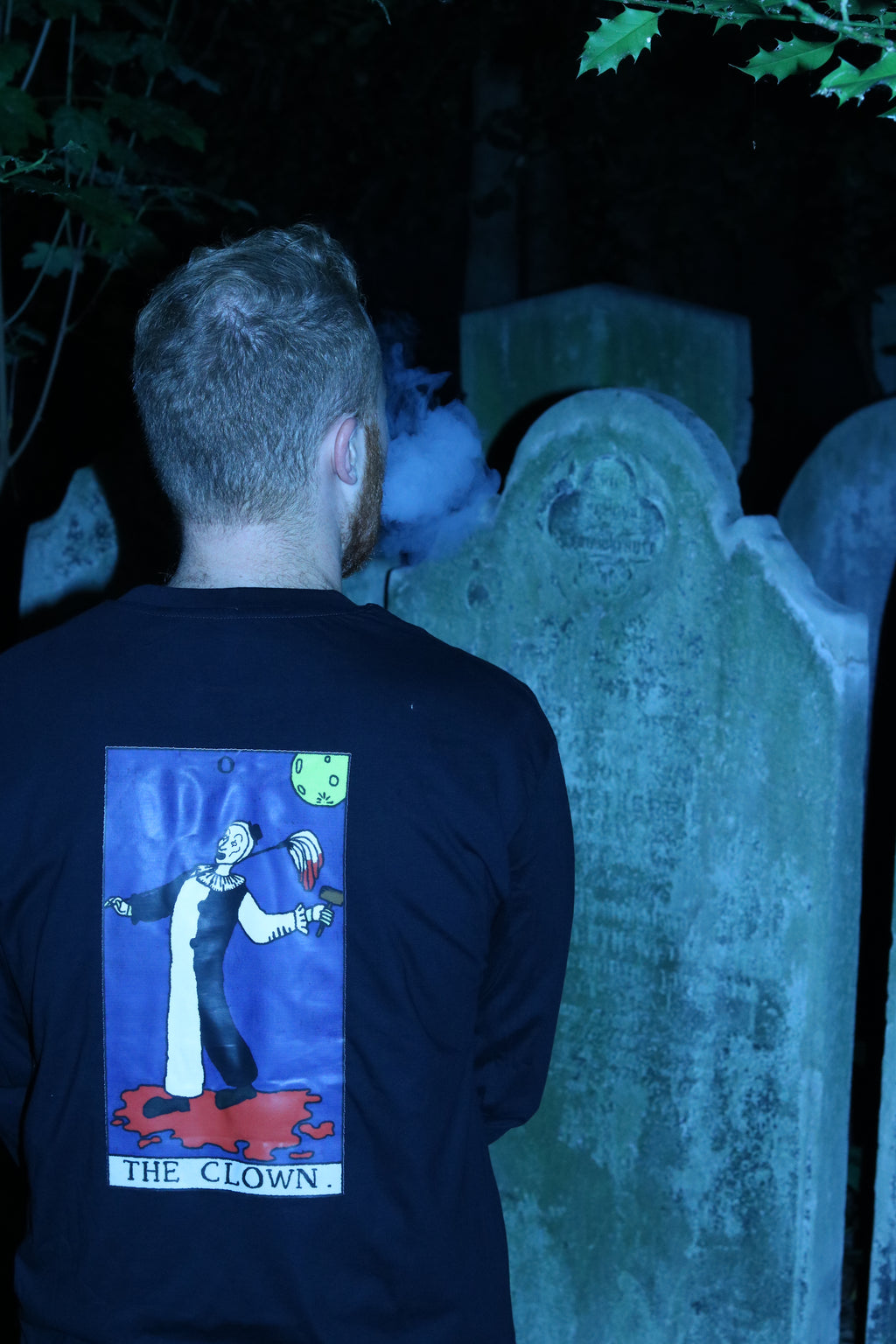 TAROT CARD LONG SLEEVED OVERSIZED T-SHIRT