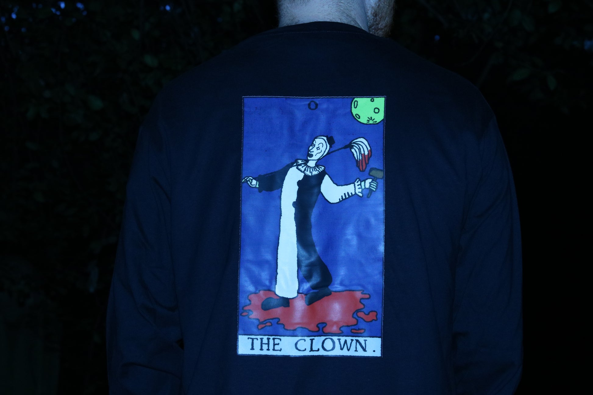 TAROT CARD LONG SLEEVED OVERSIZED T-SHIRT