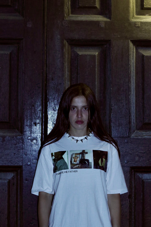 FORGIVE ME FATHER OVERSIZED T-SHIRT