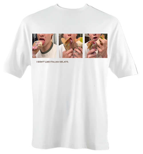 ITALIAN SUMMER OVERSIZED T-SHIRT