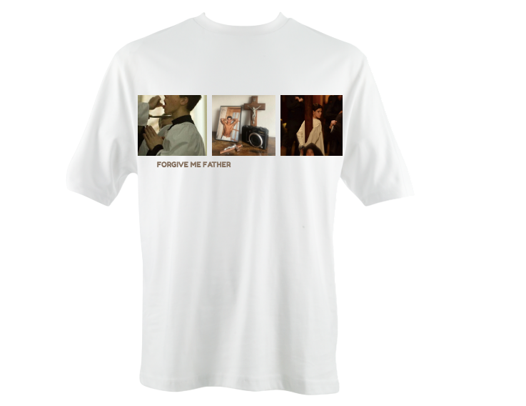 FORGIVE ME FATHER OVERSIZED T-SHIRT
